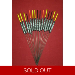 'MATCH RANGE' CLEARANCE x 15 Pole Floats (SRG009)